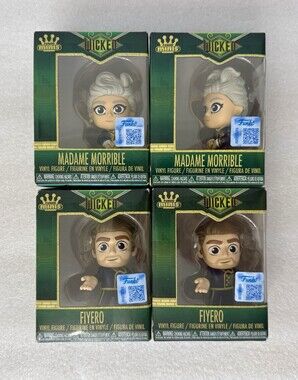 Funko Minis Wicked Set 4pcs Madame Morrible & Fiyero Vinyl Figures NEW